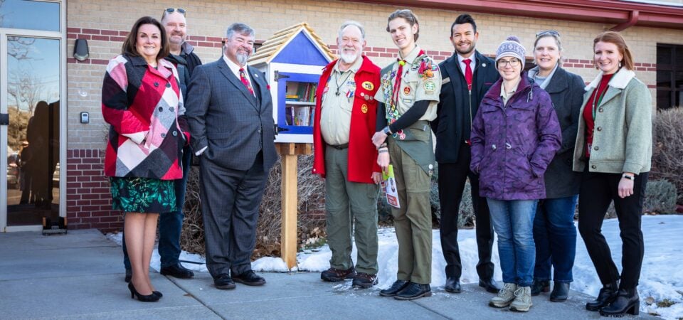 Little Library at Douglas County Health Department